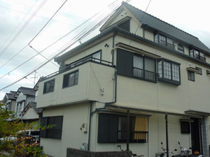 矢吹町 外壁塗装リフォームビフォー写真