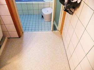 矢吹町 浴室入口リフォームアフター写真