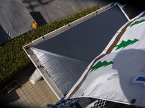 鏡石町 屋根塗装リフォーム写真