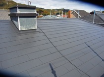 鏡石町 屋根塗装リフォーム写真