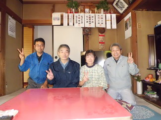 お客様との写真