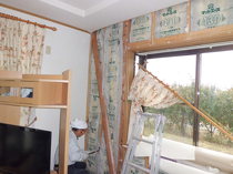 郡山市 リビングリフォーム写真