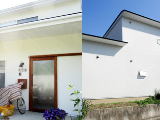 住宅屋根、外壁、内部フロア内壁塗装工事