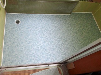 浴室床改修工事